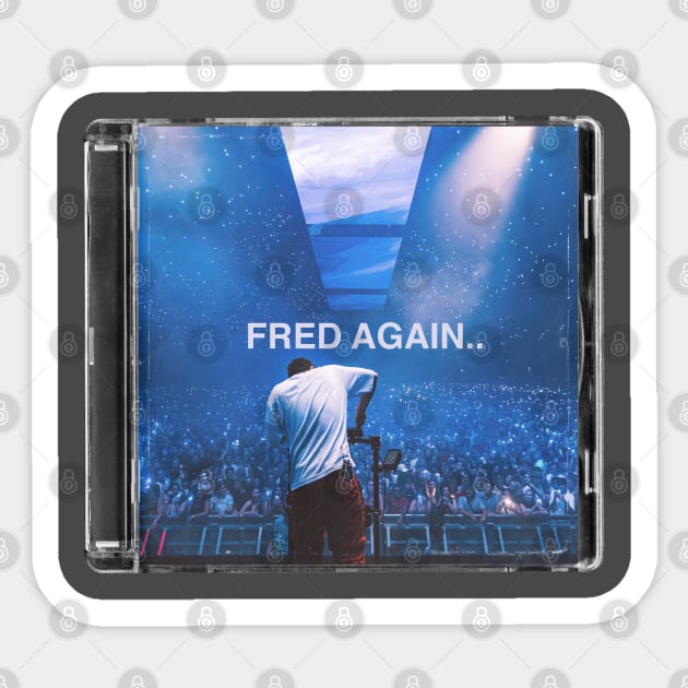 Fred Again CD Cover Sticker by uppermosteN